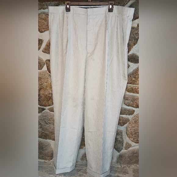 Alexander Julian Colours men's tan casual slacks 44 X 29 - Picture 2 of 6